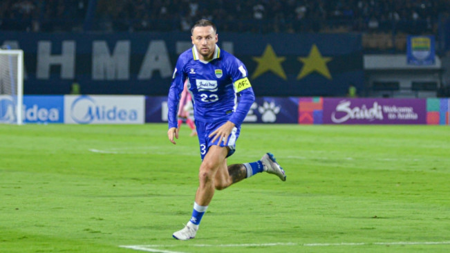 Pemain Persib Marc Klok. (ileague)